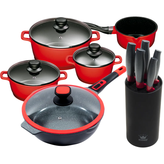 15 L Pot Set with Lid