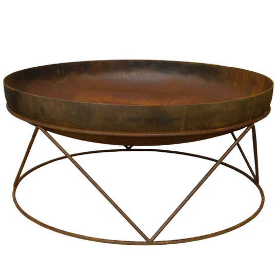 Manatuto Steel Outdoor Fire Pit