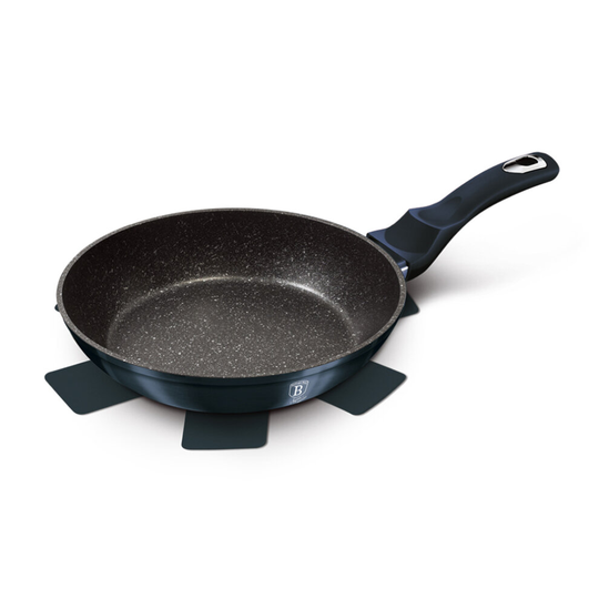 (Aquamarine , 24cm) Berlinger Haus Frying Pan Aluminium Non Stick