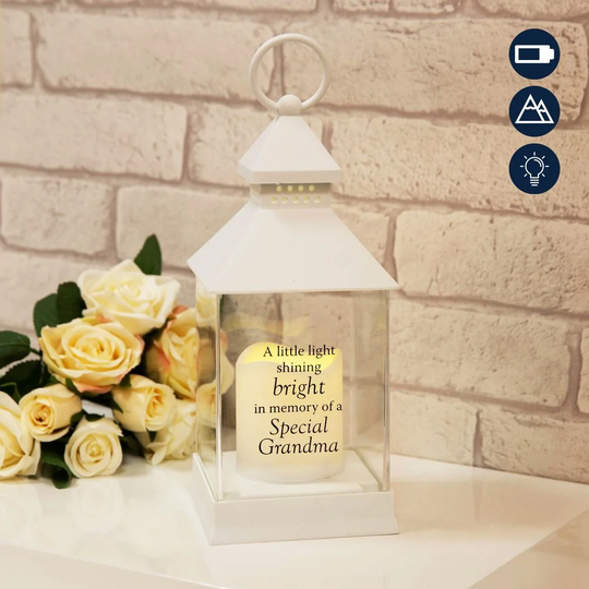Sheatown Thoughts Of You Graveside LED Lantern Grandma