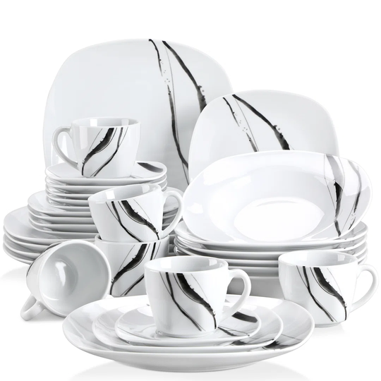Teresc 30 Piece Dinnerware Set, Service for 6