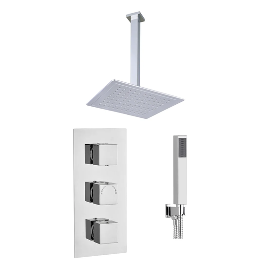 Coman Thermostatic Shower with Fixed Shower Head