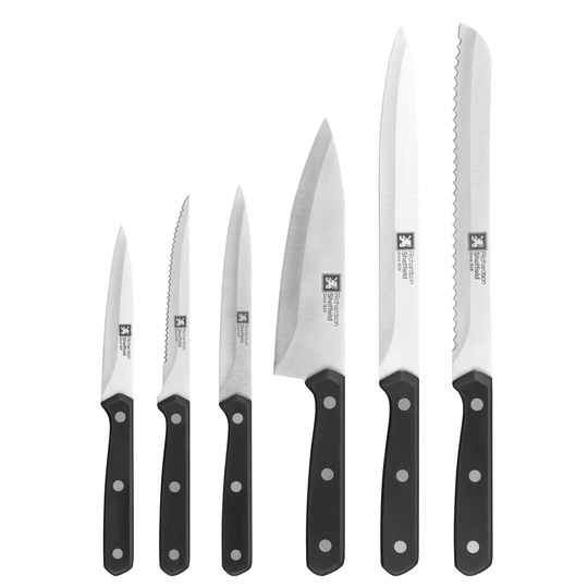 Cucina 6 Piece Knife Block Set