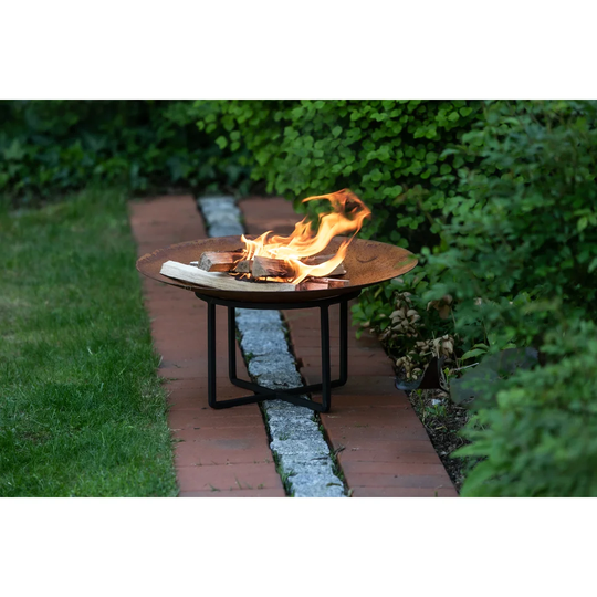 Darnley Steel Wood Burning Outdoor Fire Pit