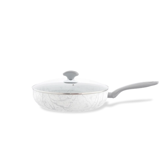 Metro Lane Motley 30Cm Non-Stick Aluminum Wok with Lid