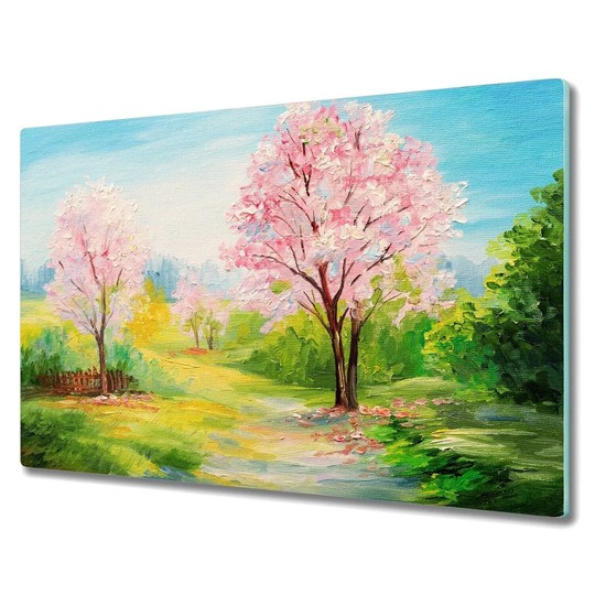 Atilla Aesthetic Garden Trees Chopping Board