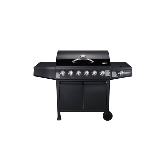 CosmoGrill 6+1 Original Series Outdoor Gas BBQ With Side Burner & Storage