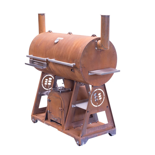 Offset Charcoal 12900Cm² Smoker