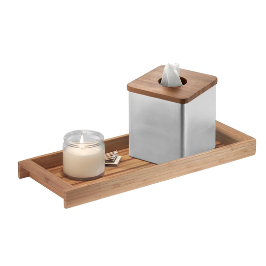 Formbu Eco Tank Top Tray, Bamboo