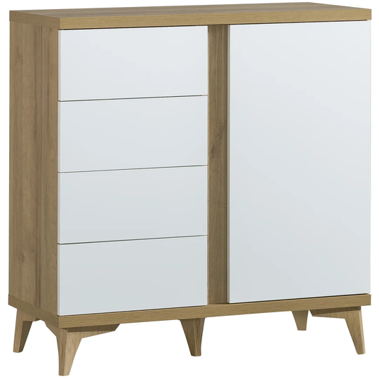 85 Cm Wide 4 Drawer Sideboard
