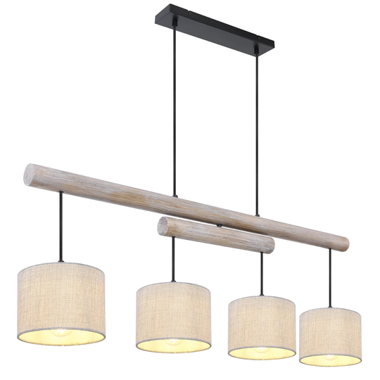 Dnya 4-Light Kitchen Island Drum Pendant