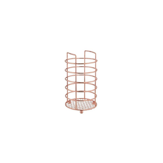 Apollo Copper Utensil Holder Cutlery Caddy Storage Organiser Stand Container