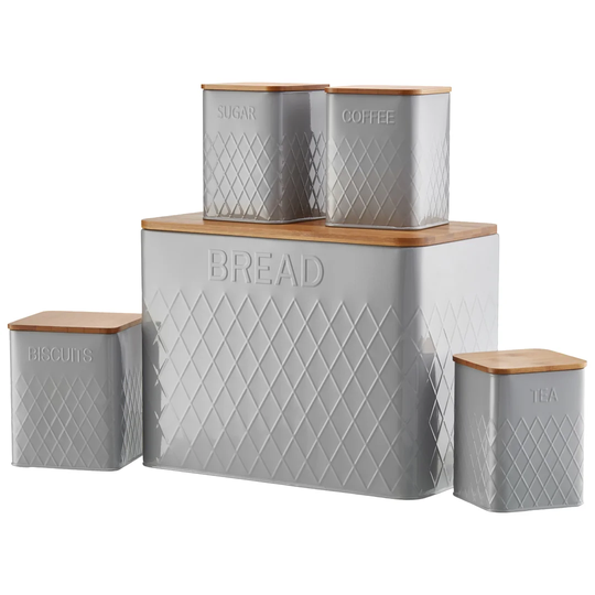 5 Piece Kitchen Canister Set