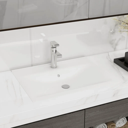 Montenegro Bathroom Luxury Ceramic Countertop Basin