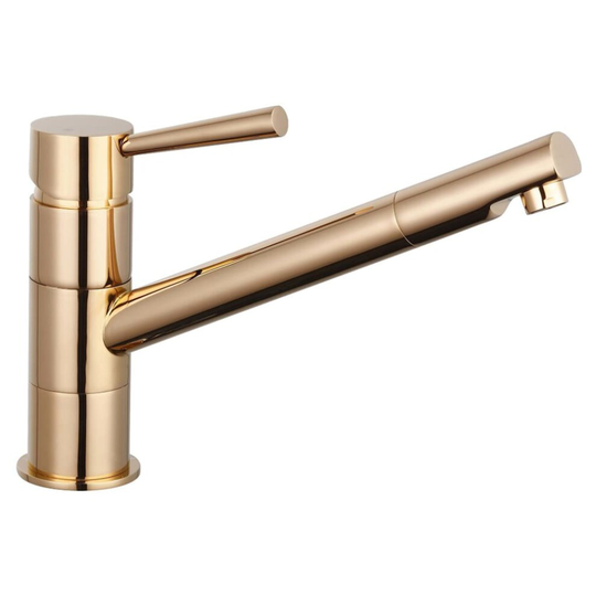 SCHÜTTE Sink Mixer Copper Look Tap Faucet Single Level Swivel Spout Kitchen