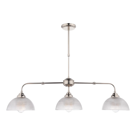 Helmsford 3 - Light Kitchen Island Dome Pendant