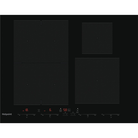 Hotpoint ActiveCook ACO654NE 65cm Induction Hob - Black