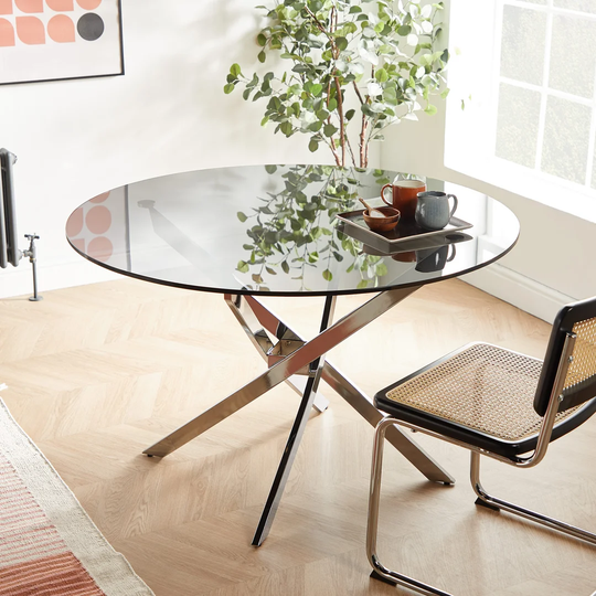 Hachi 120Cm Iron Dining Table