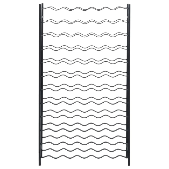 Issleib 72 Bottle Floor Wine Bottle Rack in Black