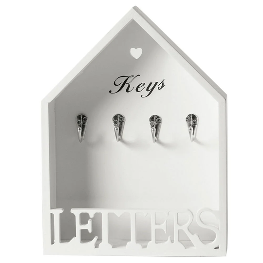Letter Rack Key Hook