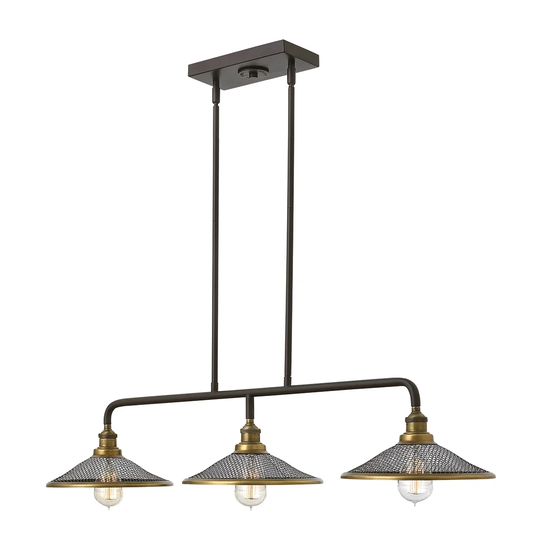 Rayle 3-Light Kitchen Island Pendant