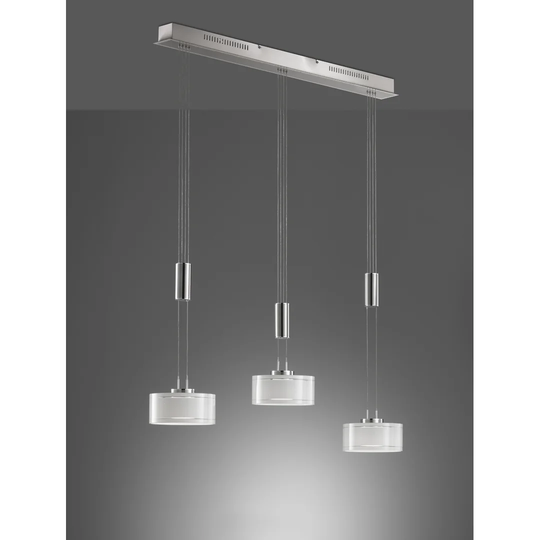 Gretchine 3-Light LED Kitchen Island Pendant