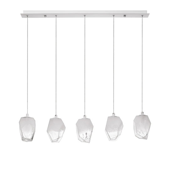 Bol 5-Light Kitchen Island Geometric Pendant