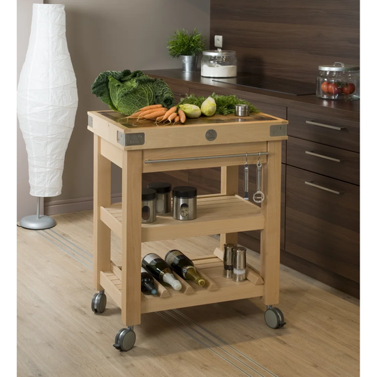 Double Stages Kitchen Island