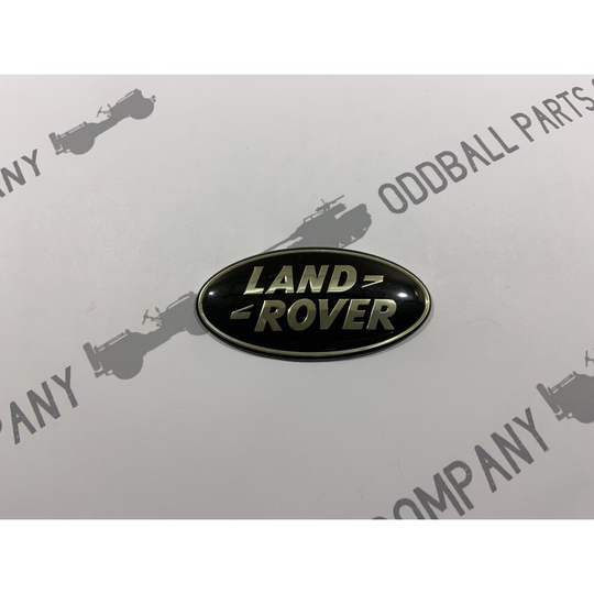 Land Rover Discovery 3 Replacement Front Grille Badge Black & Gold