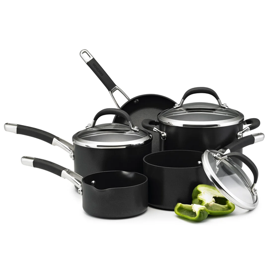 Circulon 5 Pieces Hard-Anodized Aluminum Cookware Set