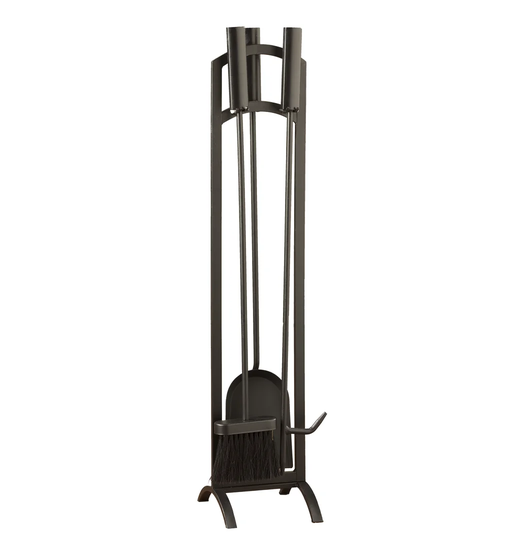 Basic 4 Piece Steel Fireplace Tool Set