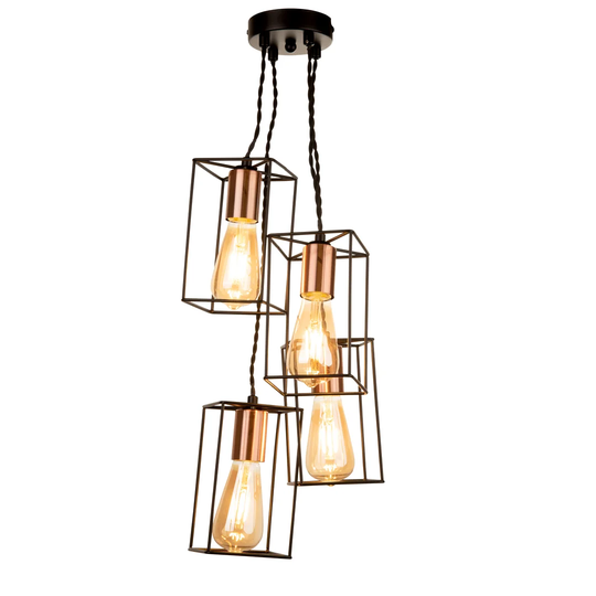 Leatrice 4-Light Cluster Pendant