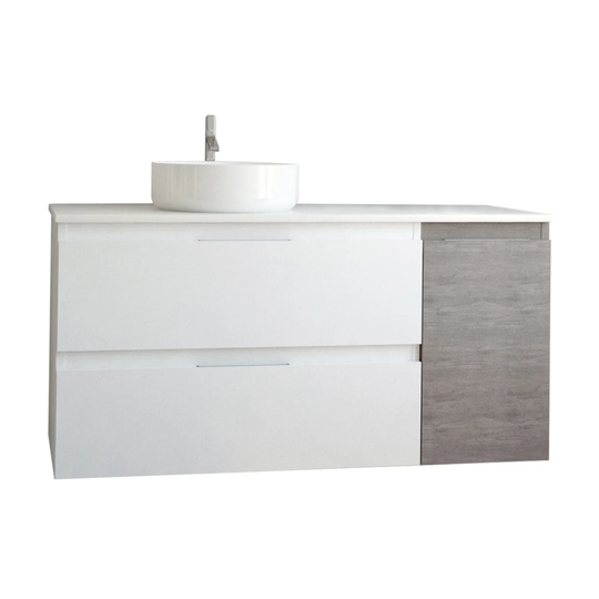 Carnarvon 1090mm Wall Hung Single Vanity Unit