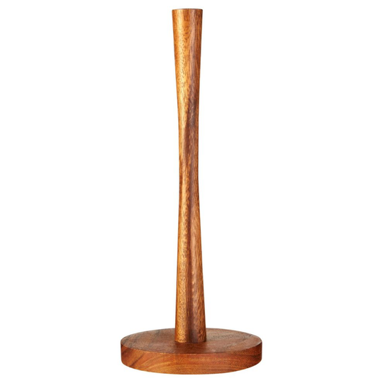 Socorro Acacia Wood Kitchen Roll Holder Natural