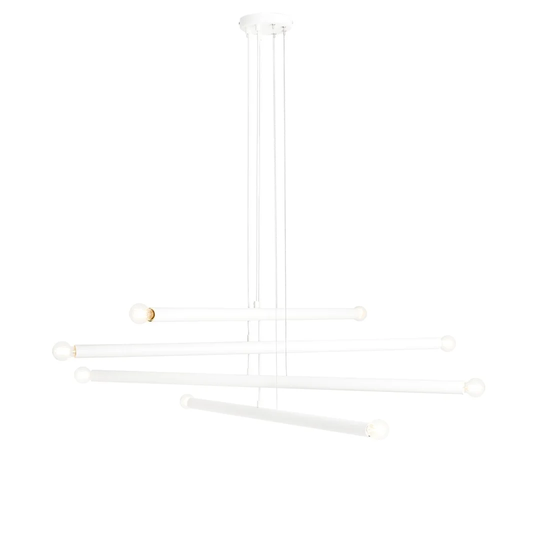 Ruthton 8-Light Kitchen Island Geometric Pendant
