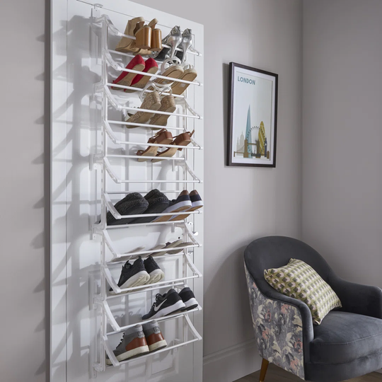 30 Pair Overdoor Shoe Organiser