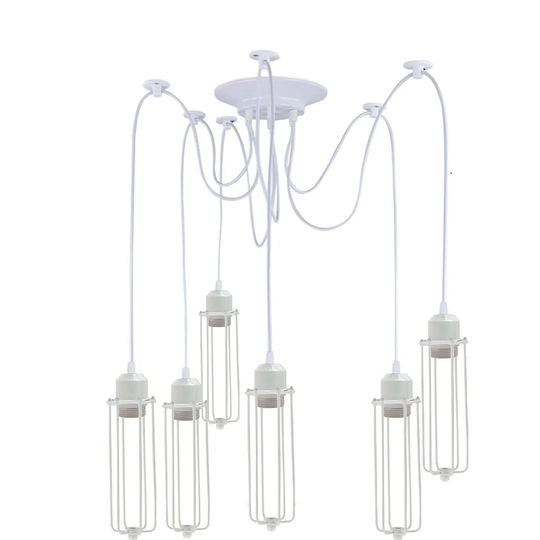 Gurdon 6-Light Cluster Geometric Pendant