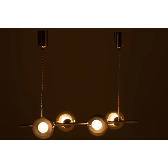 Emanuel 4 - Light Kitchen Island Linear Pendant