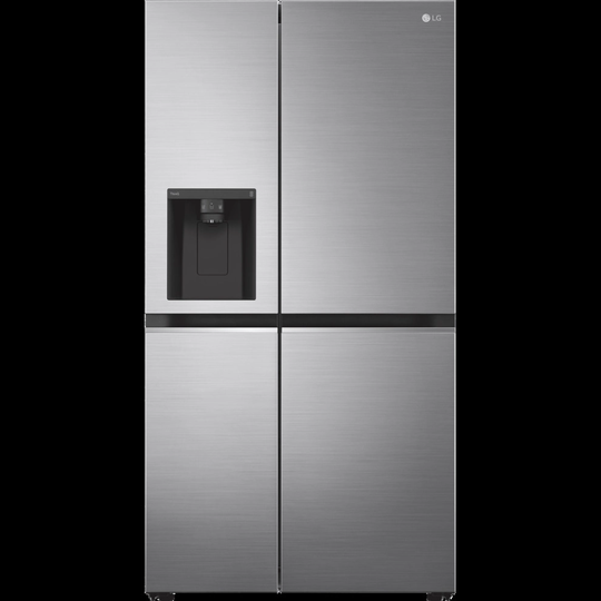 LG NatureFRESH GSLV71PZTF Wifi Connected American Fridge Freezer - Steel