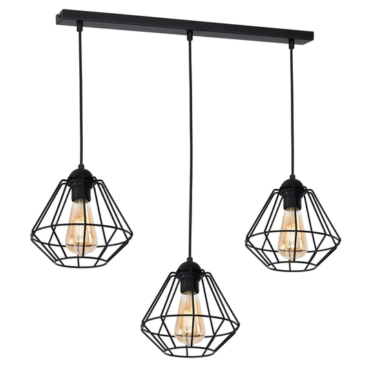 Kinbrae 3-Light Kitchen Island Geometric Pendant