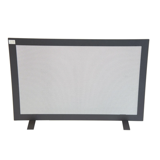 Lucien 1 Panel Iron Fireplace Screen