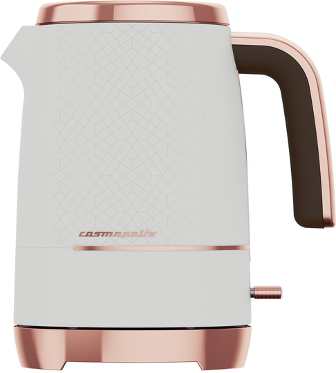 Beko WKM8306W Cosmopolis Jug Kettle - White & Rose Gold