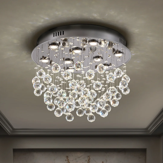 Agel 9-Light 50.04cm Flush Mount