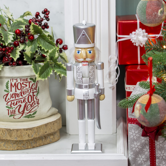 The Christmas Workshop 71039 Wooden Nutcracker Soldier / 35cm Tall