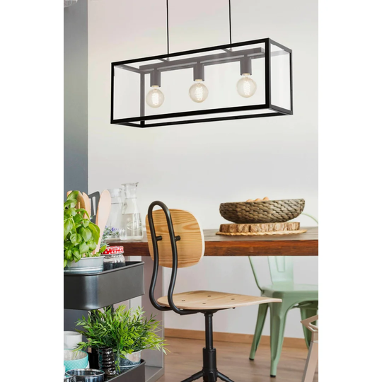 Burns 3 - Light Kitchen Island Pendant
