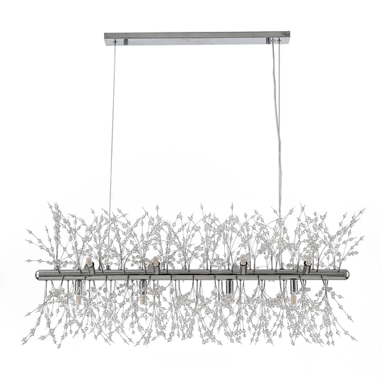 Crystal 12-Light Kitchen Island Chandelier