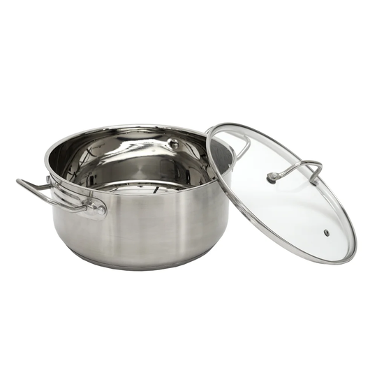 WoodWard Belfry Kitchen Stainless Steel Round Casserole Dish