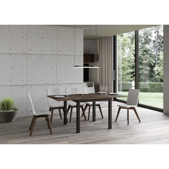 Decosey Extendable Iron Dining Table
