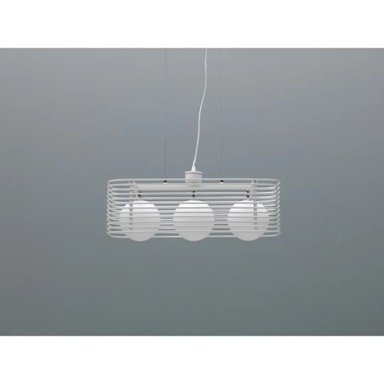 Asi 3-Light Kitchen Island Rectangle Pendant