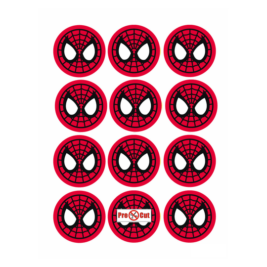 35 x Spiderman Cupcake Topper